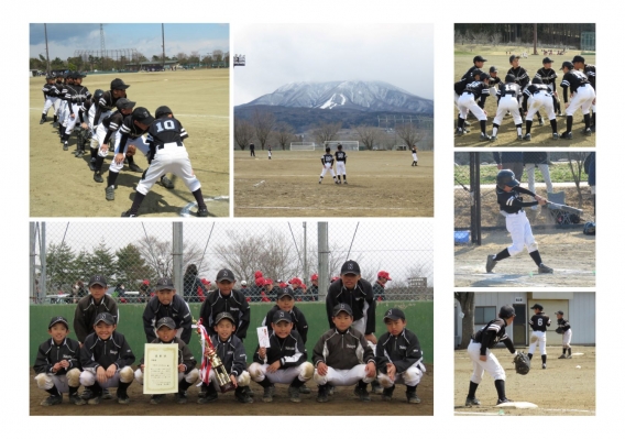 W-inds杯少年野球大会　準優勝